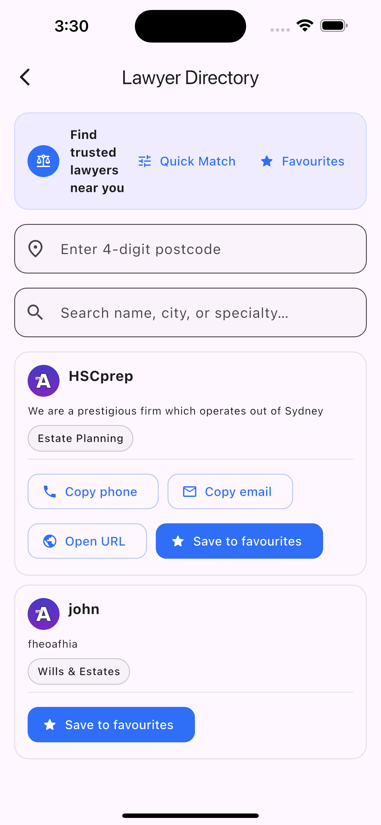 LifeVault app preview
